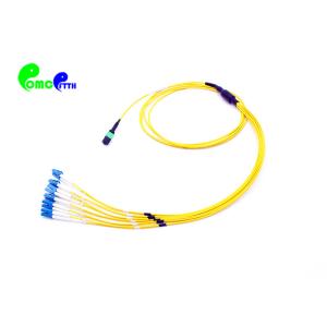 8 - 24cores Mtp cable / MPO Trunk cable SM OS2 9 / 125 OM3 OM4 OM5 50 / 125 for