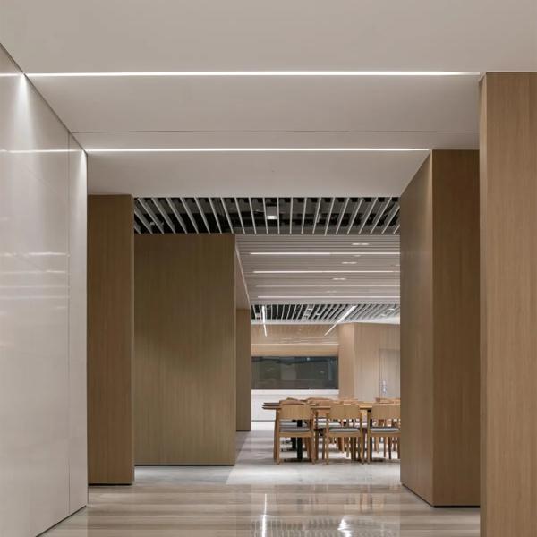 Quality PMMA Recessed PC Cover LED Plasterboard Profile IP45 For LED Linear for sale