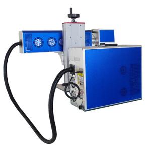 Small Portable 20W 30W Co2 Laser Marking Machine High Precision Plastic Rubbery