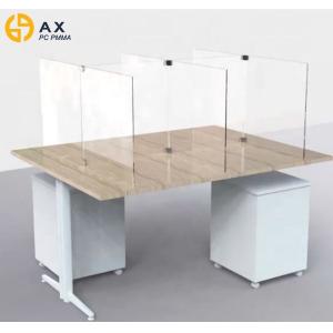 Transparent 73MPa 5mm Plexiglass Sneeze Guard