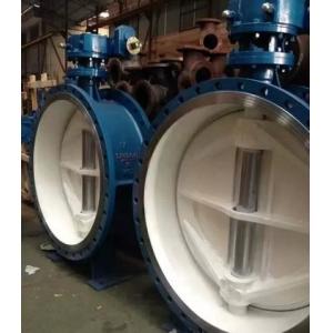 Large Diameter Triply-eccentric Butterfly Valve with RF Flanged Connection