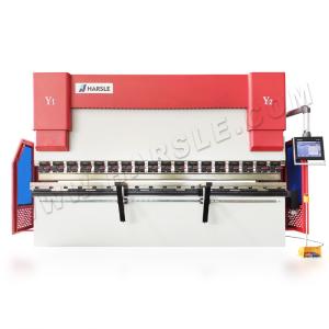 WE67K electro hydraulic synchronous CNC press brake with DA58T controller