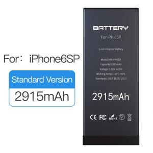 customized mobile phone replacement battery for iphone 6s plus with one year