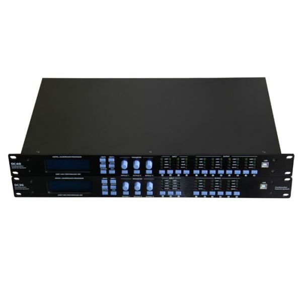 Quality Digital Processor Live Sound Speakers 4 Input 8 Output For Disco for sale