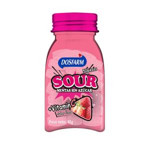 Mango Sour Mints Lozenge Sugar Free Mint Candy Custom Mints