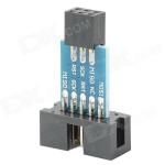 10Pin AVRISP USBASP STK500 Programmer For AVR MCU Interface Converter module for