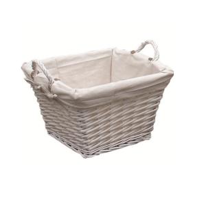 wicker storage baskets with handle willow storage basket manufacturer square