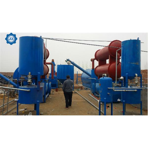 10TPD Full Automatic Waste Tyre Recycle To Fuel Oil Pyrolisis Plant