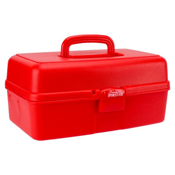 Plastic Workplace First Aid Kit Red ABS Trauma Tactical Emergency First Aid Kit Storage Box