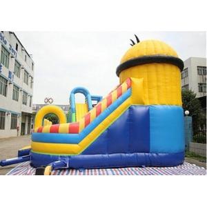 Interesting Minion Themed Inflatable Amusement Park For Rental
