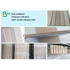 100% Recyclable Materials 2.5mm Thick Grey Book Binding Board