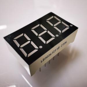 Wholesale Super Bright Amber 7 Segment 3 Digit 9.2mm LED Display Common Cathode for Panel Meter from china suppliers
