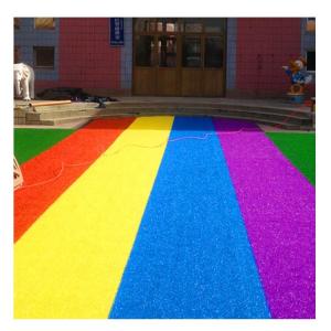Rainbow lawn turf artificial grass synthetic multifunction artificial grass