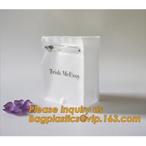 A4 PVC document carry bag,file pouch,A5 A6 PVC zipper pouch with sequins