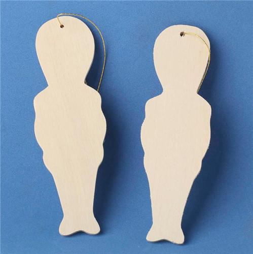 Unfinished Wood Toy Soldier Cutout Ornaments Christmas ornaments Holidays Gift Ornament