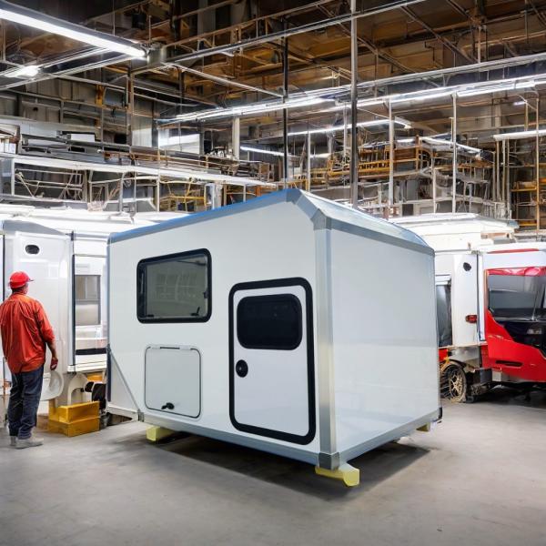 208 kg Total Dry Weight 7.7ft FRP Composite Material Camper Box for Outdoor