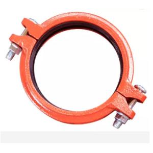 ANSI Standard DN200 Ductile Iron Grooved Pipe Fittings Coupling