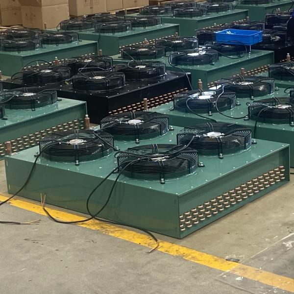 High Efficiency H-Type Air-Cooled Condenser Cooling Performance for Refrigeration Unit