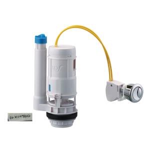 Toilet Fitting Parts Cable Control Dual Flush Valve Side Entry Fill Valve From