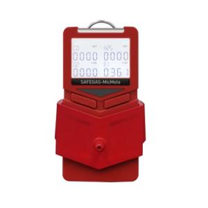 Industrial Grade Multi-Gas Detector Portable Multi Gas Analyzer For N2 O2 CO With Light Sound Vibration Alarm