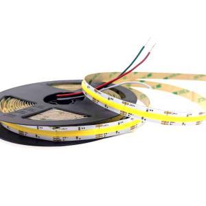 Buy cheap 180 Degree Bicolor Led Strip DC 24V CCT COB LED Strip Dimmable 2700k from wholesalers
