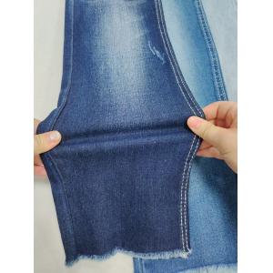 Low Shrinkage 8.3oz Cotton Polyester Stretch Denim Fabric Twill Style 12S For