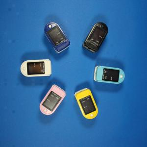 Black Yellow Mini Onyx Finger Pulse Oximeters with SpO2 Probe