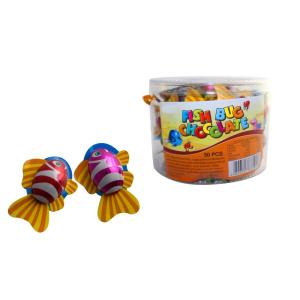 Fish Bug Animal Shaped Chocolates With Interesting Pattern HACCP Approved
