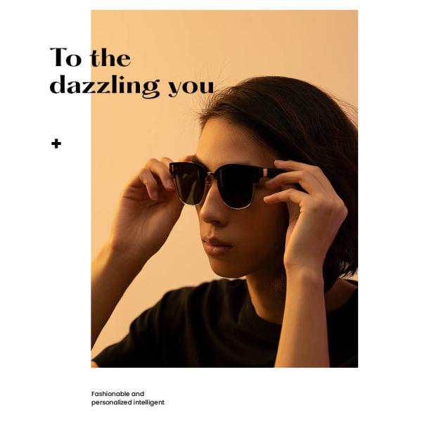 Smart Glasses Technology Bluetooth Sunglasses Voice Control Anti Blue Light