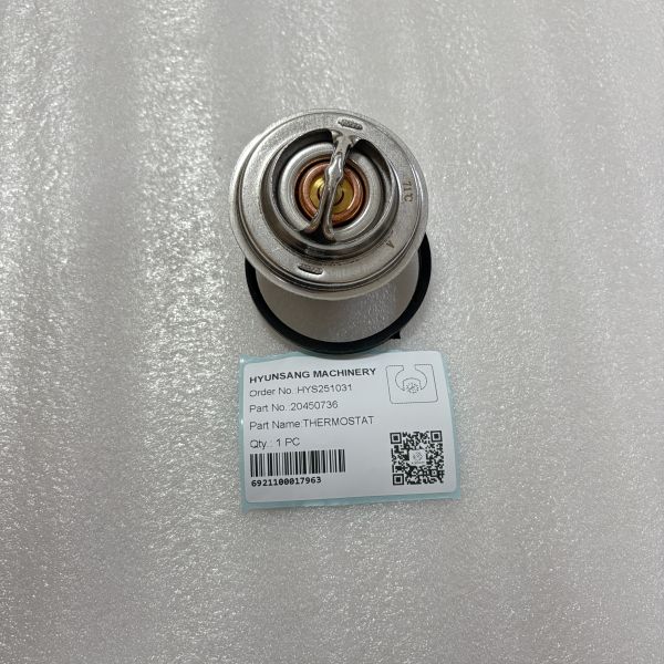 Hyunsang Excavator Parts Thermostat VOE20450736 For EC135B EC140B EC140C EC160B EC160C EC170D EC180B