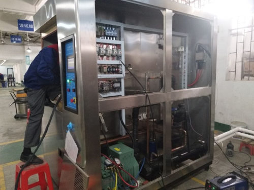 Two Boxes High Low Temperature Air Thermal Shock Chamber , Thermal Shock Equipment