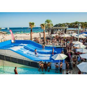 19 X 13.5m Area Water Wave Pool , Artificial Wave Pool With 165 KW Power