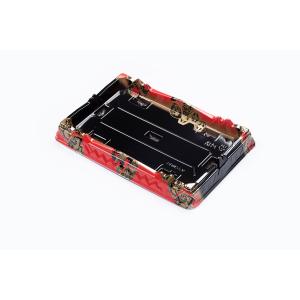 Sushi Tray with Transparent Lid Disposable Bento Lunch Sushi Box Takeaway Food