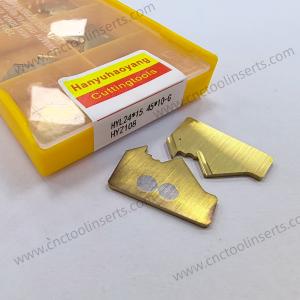 CNC Grooving Insert with PVD Coating HYL24*15.45*10-G HYZ108, Suitable for