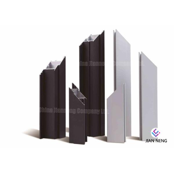 60 Series Soundproof Aluminium Glazing Profiles , Thermal - Break Window Frame