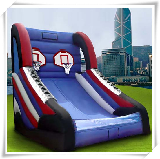 Quality Competitive Shooting Stars Inflatable Basketball Hoop Shoot Game for sale