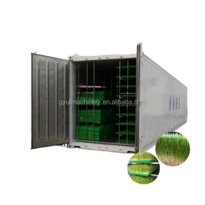 Container Type Wheat Seed and Barley Grass Sprouting Machine for Manufacturing