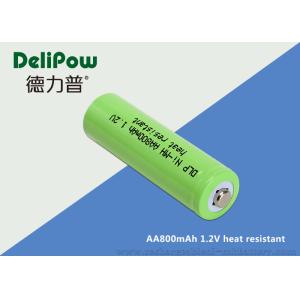 Customized Capacity AA NIMH Rechargeable Battery 800mAh With UL / CE