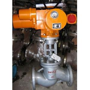 OS & Y Electric Actuator DIN Globe Valve Flange Type Cast Steel For Steam