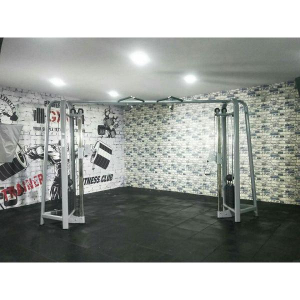Commercial Gym Equipment Multi Station Adjustable Cable Crossover Machine with Medium Loader