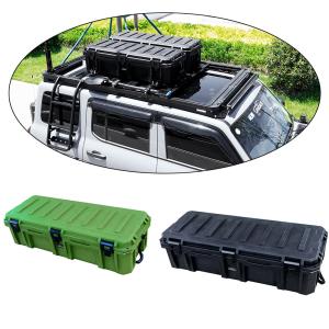 Lightweight Roto Molded Cargo Case with Pad-Lock Hasp and Strap Mounting 116QT