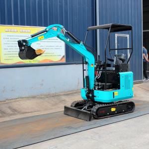 Ce Certified 1t Mini Excavator with 1100mm Chassis Width and 2000mm Maximum