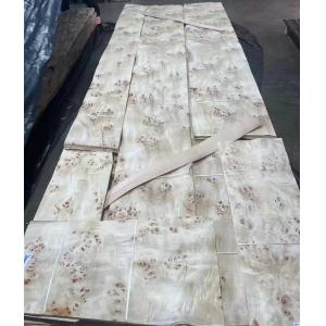 Wholesale Natural Sliced Cut Poplar Burl Veneer Sheets A Grade For Furniture Decoration from china suppliers