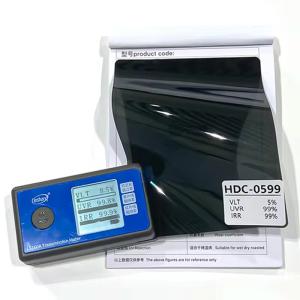 China Clear Vison Stable No Fading HDC-0599 5% Dark Black CAE Nano Ceramic Film Tint Solar Control on sale