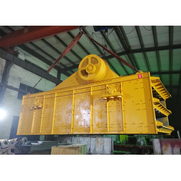 Quality 55kw Horizontal Vibration Separation Machines With 3 Layers Sieve for sale