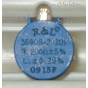 2W Multi-turn wire wound potentiometer R&L-3590S-201 200ohm potentiometer