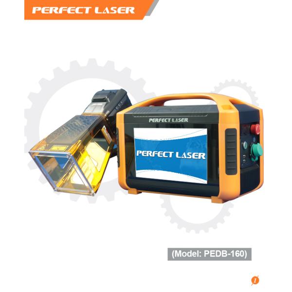 Portable Mini Stainless Steel Handheld Laser Marking Machine For Metal And Non Metal , 20w 30w Galvo Laser Engraving Machine