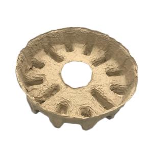 Eco Friendly Molded Pulp Paper Tray With Insert Boxes Compartment