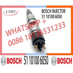 Wholesale High Quality New Common Rail Fuel Injector 0445120045 Diesel Fuel Injection Nozzle 51 10100 6050 For MAN /YOUNGMAN from china suppliers