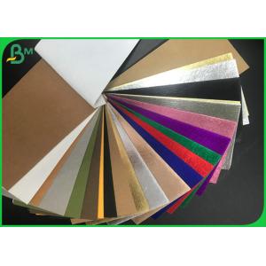 0.55mm 0.7mm Thick Untearable Silver Surface Fabric Washable Kraft Paper In Roll